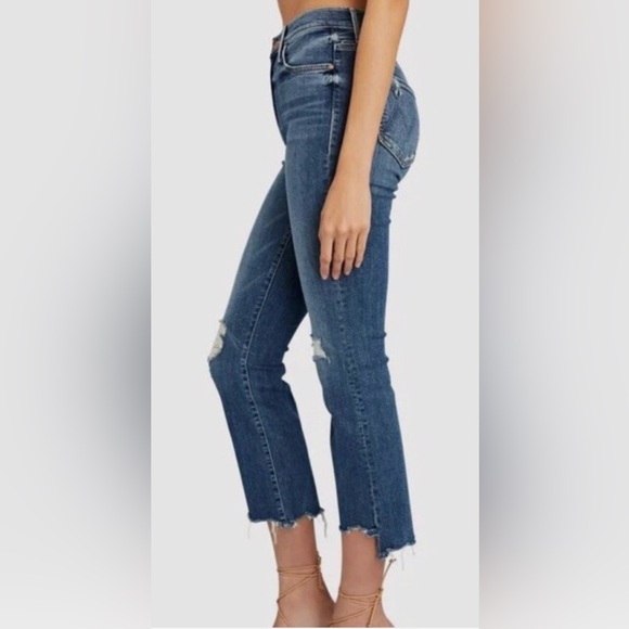 MOTHER Insider Crop Step Chew Dancing on Coals - Picture 3 of 13